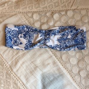 American Apparel | Strapless Floral Bikini Bandeau